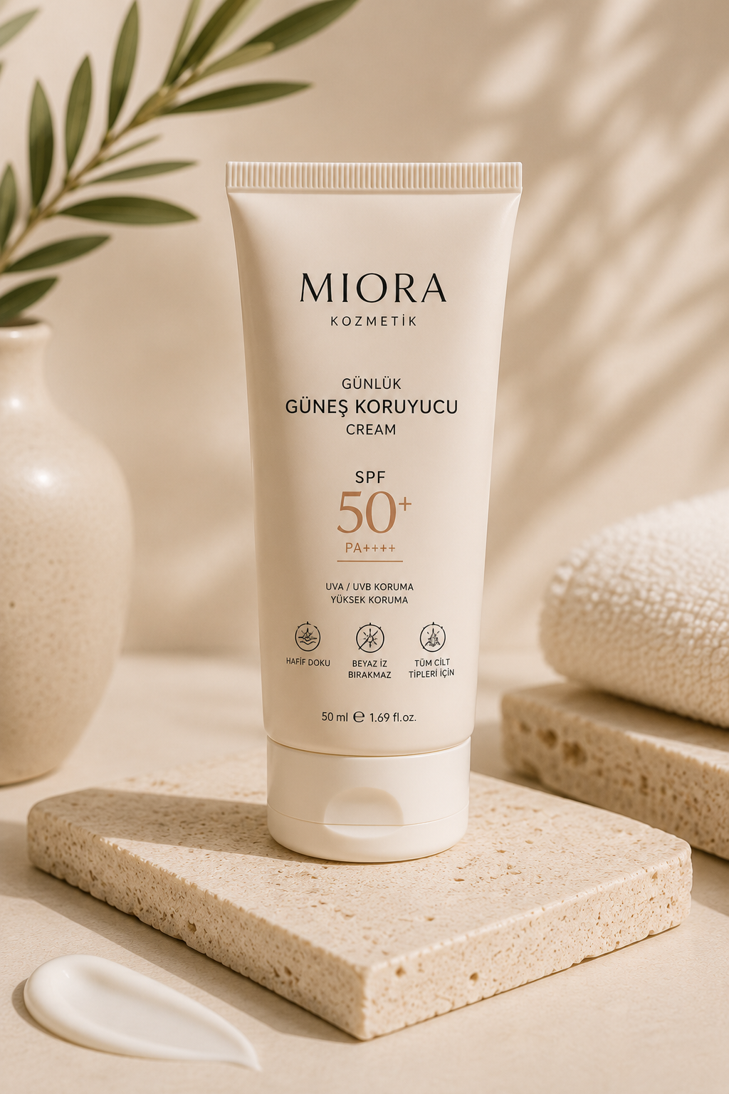SPF 50+ Günlük Güneş Koruyucu